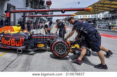 Max Verstappen Of Red Bull Racing