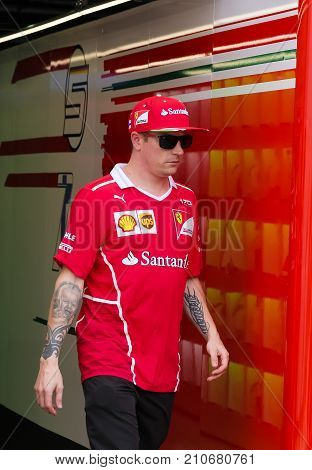 Kimi Raikkonen Of Scuderia Ferrari