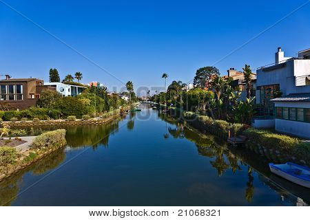 Vecchi canali di Venice In California, bel soggiorno