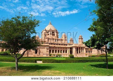 Umaid Bhawan palacel in Jodhpu Rajasthan India