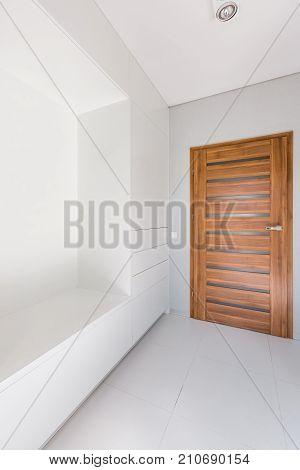 Home With Wooden Internal Door