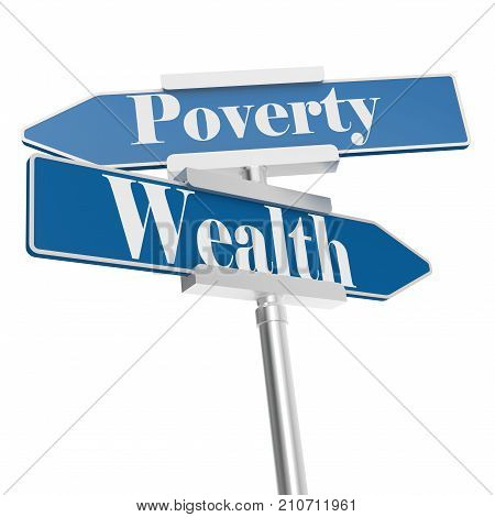 Wealth Or Poverty Signs