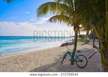 Mahahual Caribbean beach in Costa Maya of Mayan Mexico