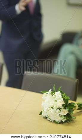 Civil Wedding Bridal Bouquet