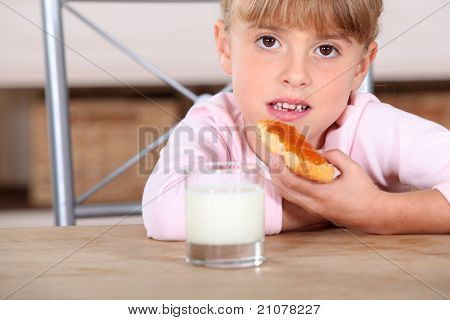 Dívka s občerstvením