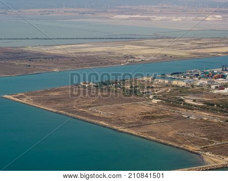 Stagno Di Cagliari (pool Of Cagliari) Lagoon