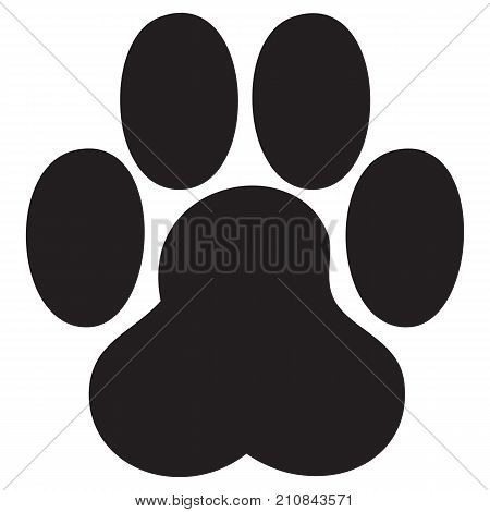 Black Paw Prints Dog, Paw Domestic Cat Undomesticated Cat