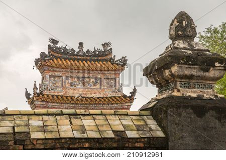 Khiem Tomb Of Tu Duc In Hue Vietnam