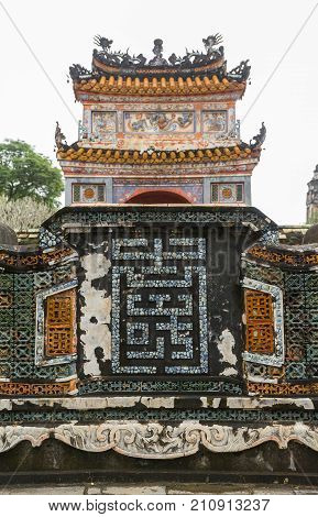 Khiem Tomb Of Tu Duc In Hue Vietnam