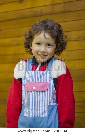 Pretty Little Girl Smiling