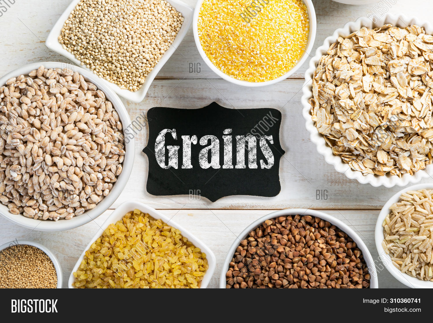 Selection Whole Grains Image & Photo (Free Trial) Bigstock