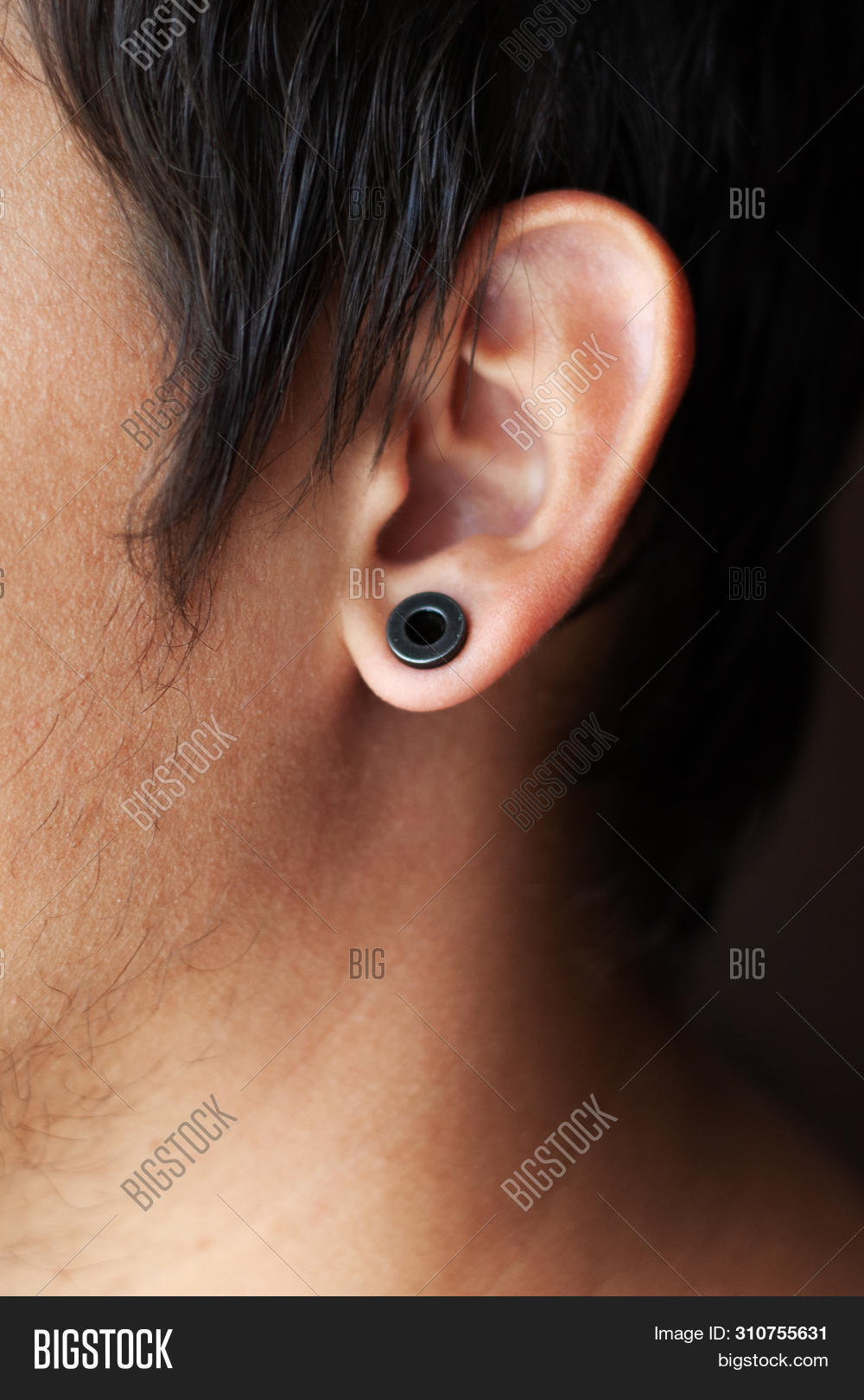 Piercing Ear, Tunnels Image & Photo (Free Trial) Bigstock
