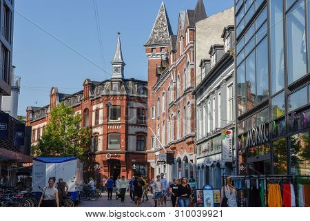 Old Traditional Building At Aarhus In Denmark