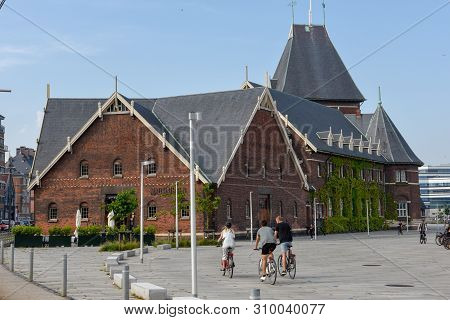 Old Traditional Building At Aarhus In Denmark