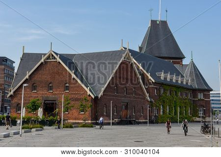 Old Traditional Building At Aarhus In Denmark