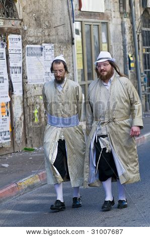 Purim In Mea Shearim