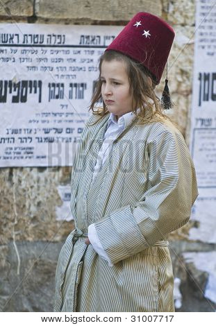 Purim In Mea Shearim