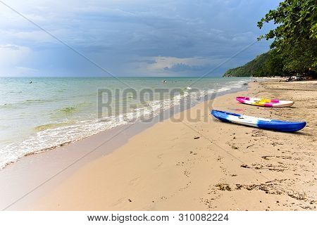 sea, sun, sand in tropical country, Thailand