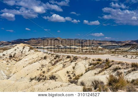 The Badlands Of Abanilla And Mahoya Near Murcia In Spain