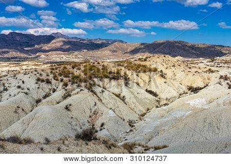The Badlands Of Abanilla And Mahoya Near Murcia In Spain
