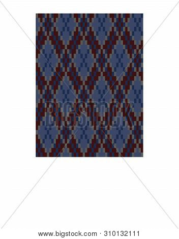 Colourful Classic Modern Argyle Seamless Print Pattern