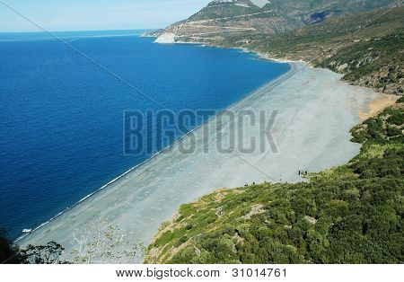 Nonza strand. Corsica
