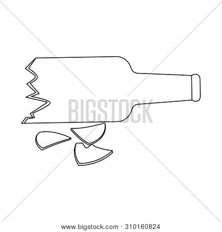 Vector Illustration Of Garbage And Ecology Symbol. Set Of Garbage And Recycling Vector Icon For Stoc