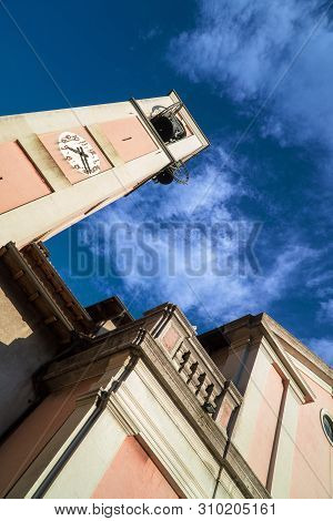 Chiesa Di Santandrea Apostolo. Church In Brunate Town.