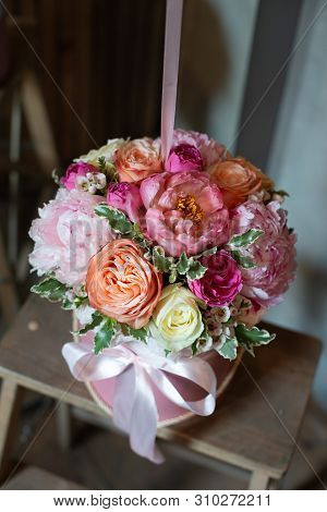 The Most Beautiful Bouquet Of Flowers From Anemone Rose Ranunculus Mattiola Tulip Eucalyptus Narciss