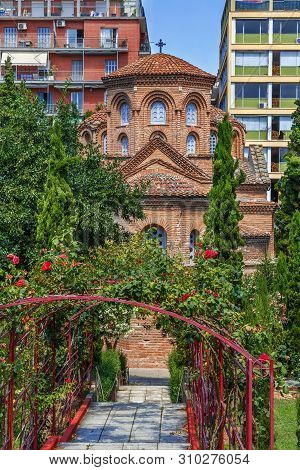 Church Of Panagia Chalkeon Is An 11th-century Byzantine Church In Thessaloniki, Greece