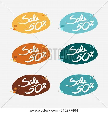 Abstract Vector Banners. Sale Banner Template Design.