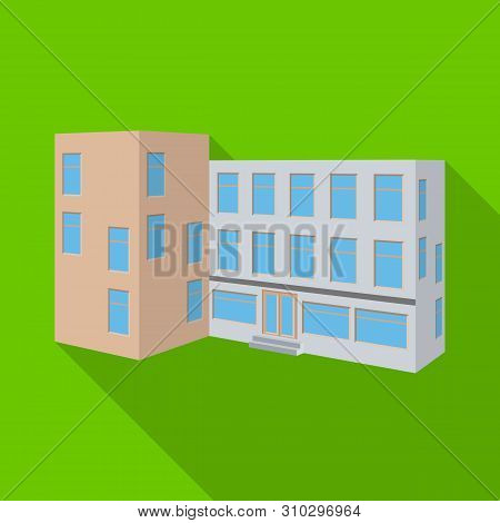 Vector Illustration Of Clinic And Commercial Logo. Collection Of Clinic And Facade Stock Vector Illu