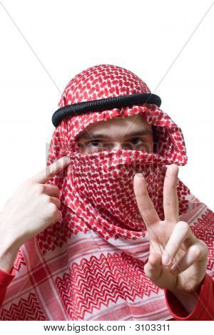 Arabian nuori mies