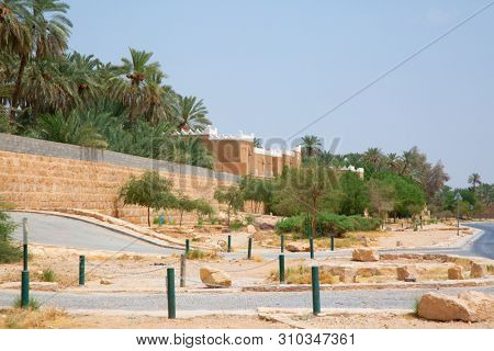Streets of the old city Diriyah near Ar Riyadh, Kingdom of Saudi Arabia