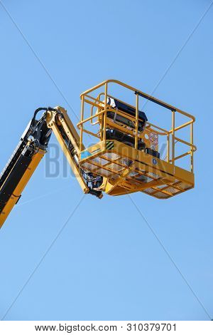 Moscow, Russia - June, 5, 2019: image of a loader