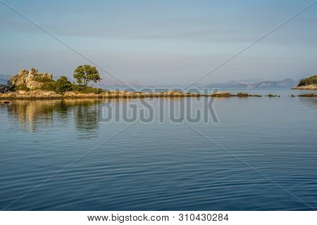 Beautiful Hidden Bay In Trpanj, Dalmatia, Croatia; Peljesac Peninsula