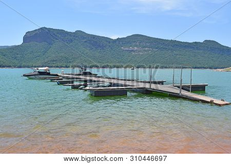 Pantano De Sau, In The Province Of Barcelona Spain