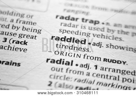 Word Or Phrase Raddled In A Dictionary