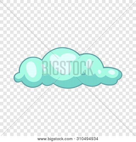 Sleet Cloud Icon. Cartoon Illustration Of Sleet Cloud Vector Icon For Web Design