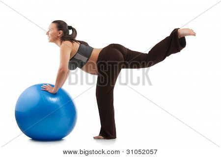 Femme enceinte, faire des exercices