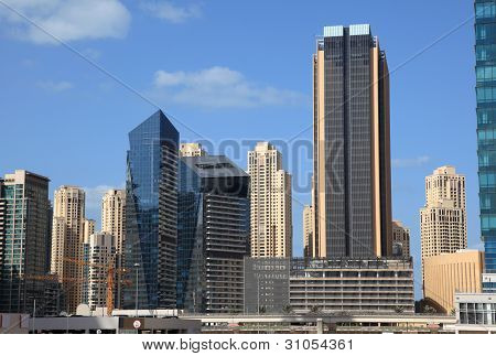 Arquitetura centro de Dubai