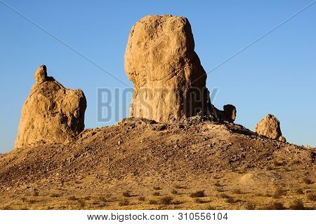 Rock Formations Formed 25,000 Years Ago Underwater Called Tufa Spires Made Of Sedimentary Rock Taken