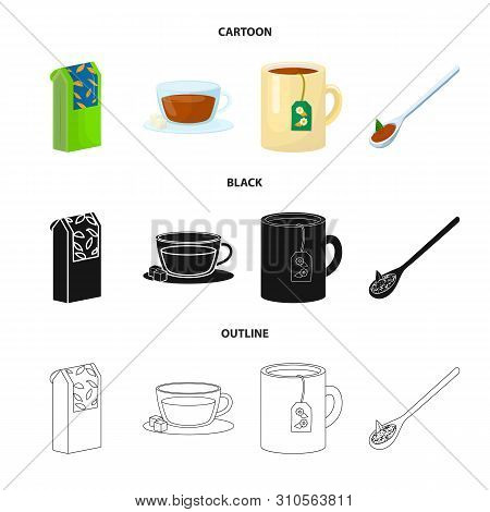 Vector Design Of Healthy And Floral Icon. Collection Of Healthy And Gradient Vector Icon For Stock.