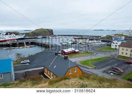 Stykkisholmur Harbor, Snaefellsnes Peninsula, Iceland