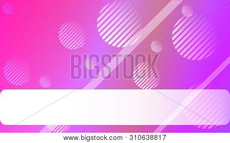 Colorful Gradient Color Background With Line, Circle. Wallpaper. For Bright Website Banner, Invitati