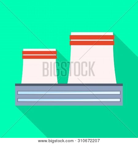 Vector Illustration Of Manufactory And Engineering Logo. Collection Of Manufactory And Process Vecto