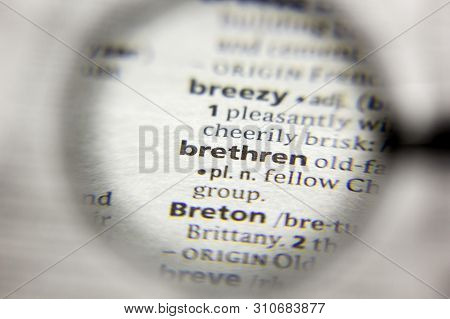The Word Or Phrase Brethren In A Dictionary