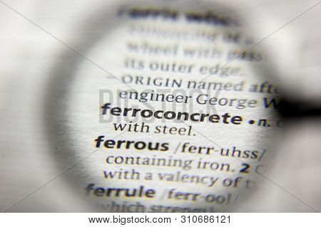 The Word Or Phrase Ferroconcrete In A Dictionary