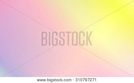 Abstract Background With Smooth Gradient Color. For Bright Website Banner, Invitation Card, Scree Wa