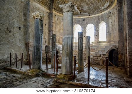 Altar Of The Church Of St. Nicholas The Baptist Miracle Worker In Demre, Turkey